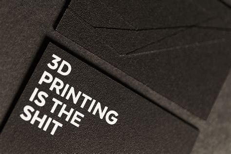 3D Printed Business Cards :: Behance