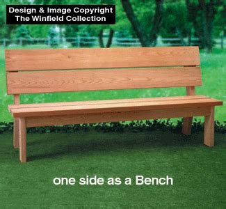 Benchnic Table Wood Project Plan | Wood projects plans, Wood furniture plans, Outdoor ...