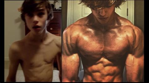 David Laid 3 Year Natural Transformation 14-17 - YouTube