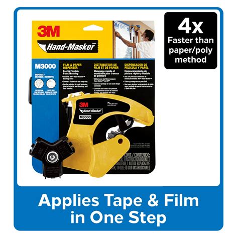 3M Hand-Masker Film and Tape Dispenser, M3000 - Walmart.com - Walmart.com