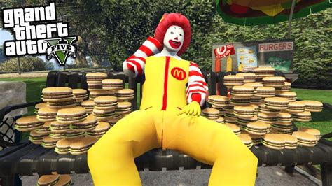 RONALD MCDONALD has RETURNED (GTA 5 Mods) - YouTube