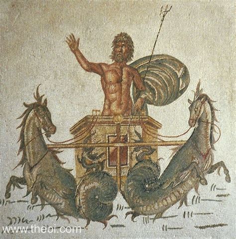 POSEIDON - Greek God of the Sea & Earthquakes (Roman Neptune)