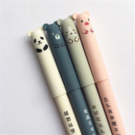 Kawaii Animals Pen (Set of 4)