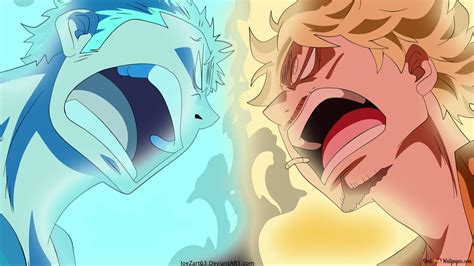 One Piece - Zoro Vs Sanji HD wallpaper download