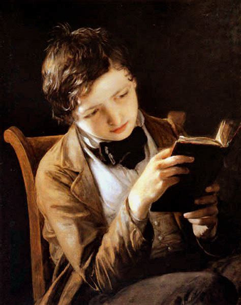 Johann Baptist Reiter 'Boy Reading' 1861 | Johann Baptist Re… | Flickr