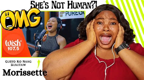 FIRST TIME HEARING Morissette performs "Gusto Ko Nang Bumitaw" LIVE on Wish 107.5 Bus REACTION ...