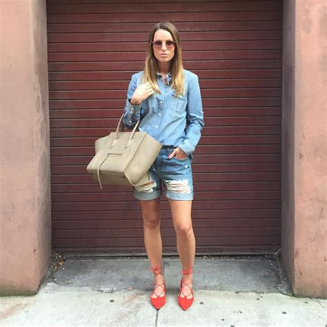 The classic denim on denim Getting Old, Bermuda Shorts, Sarah, Taylor ...