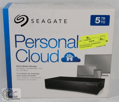 NEW SEAGATE 5TB PERSONAL CLOUD STORAGE