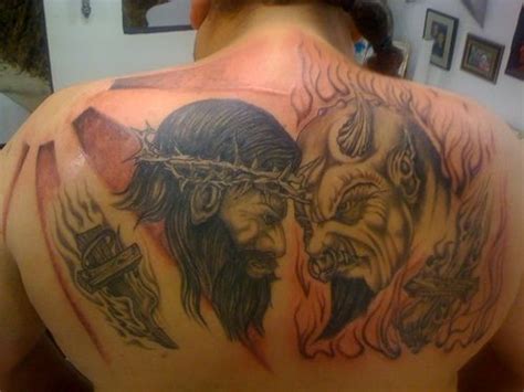 Good vs. Evil – Tattoo Picture at CheckoutMyInk.com | Devil tattoo ...