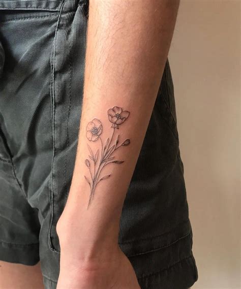 Pretty Tattoos, Cute Tattoos, Small Tattoos, Tatoos, Floral Tattoo ...