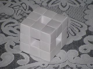 Goi's Blog: Modular Origami - Menger Sponge - Index Cards