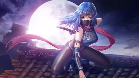 Anime Ninja Girl Wallpapers - Wallpaper Cave