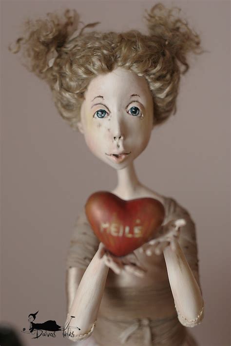 Daivos lėlės / Art Dolls Toys In The Attic, Paperclay, Artist Doll, Hello Dolly, Doll Crafts ...