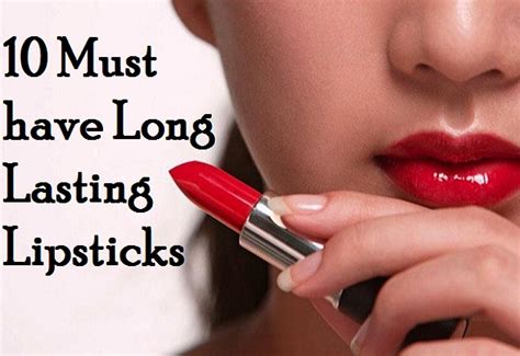 10 Best Long Lasting Lipsticks for Young Girls and Working Women ...