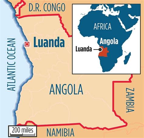 Luanda Africa Map | Map Of Africa