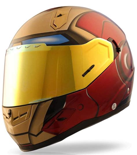 Iron Man Motorcycle Helmets - webBikeWorld