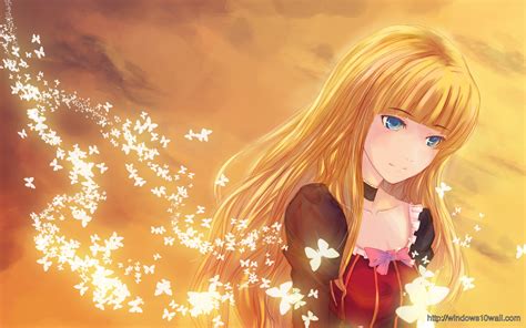 Anime Girl Cute Wallpaper Windows 10 - Cuties Anime