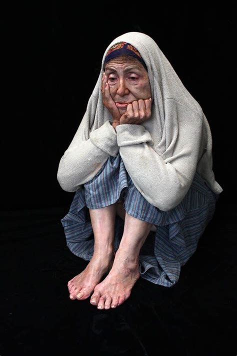 Marc Sinaj's Hyperrealistic Sculptures Are So Good, People Complain About Them | Human sculpture ...