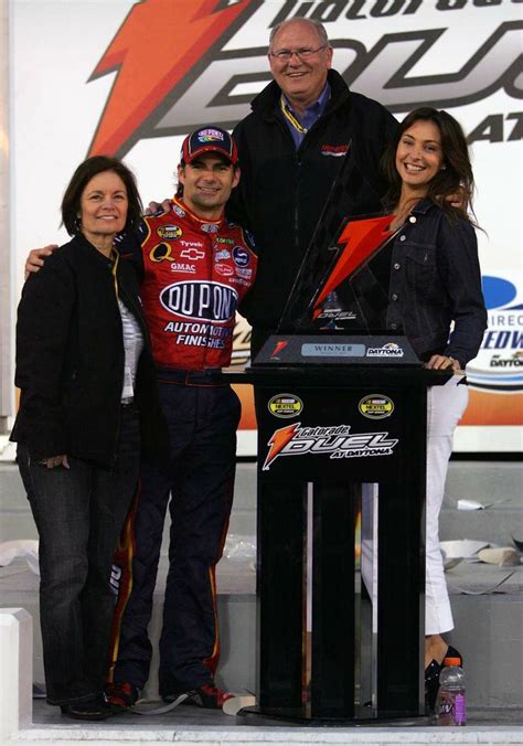 Jeff Gordon and family (before kids) | Jeff gordon nascar, Racing girl, Leo gordon