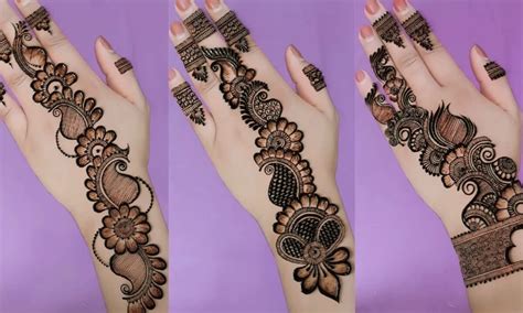 20+ Royal Back Hand Mehndi Design for Women - M-womenstyle