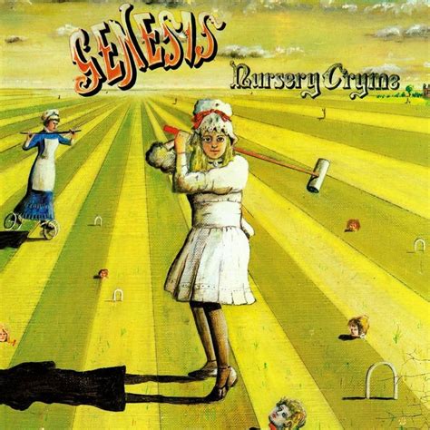 Genesis - Nursery Cryme (1971) | Rock album covers, Nursery cryme, Cool album covers