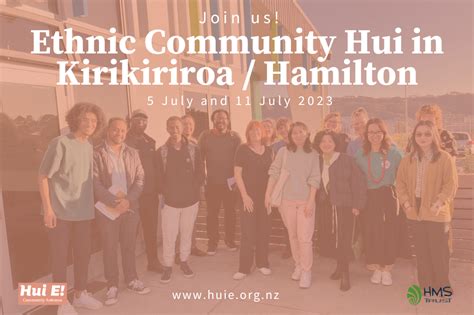 Ethnic Community Hui - Hui E! Community Aotearoa