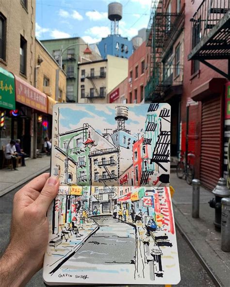 This Local Artist's Sketches Of New York Will Make You Fall In Love With The City All Over Again