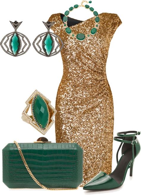 Green and Gold | Fashion, Fashion dresses, My style