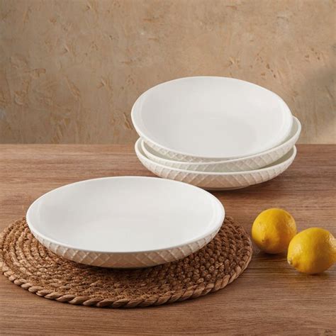 Mikasa Trellis 8-Inch Pasta Bowls & Reviews | Wayfair