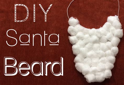 DIY santa beard Christmas Projects Diy, Christmas Crafts, Christmas ...