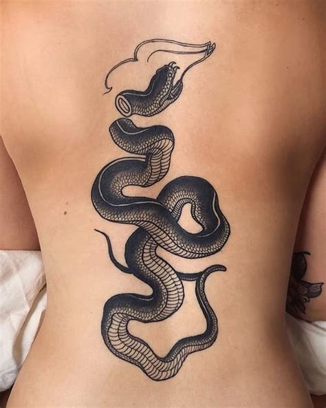 Snake Going Down Back Tattoo / 320 Snake Tattoos Ideas Snake Tattoo Tattoos Snake Tattoo Design