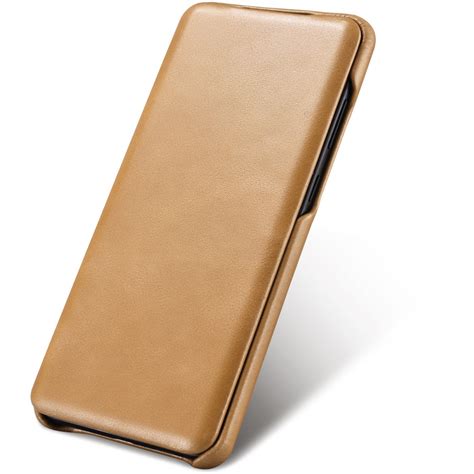 Etui iCarer Curved Edge Vintage Folio Samsung Galaxy S20 Ultra khaki