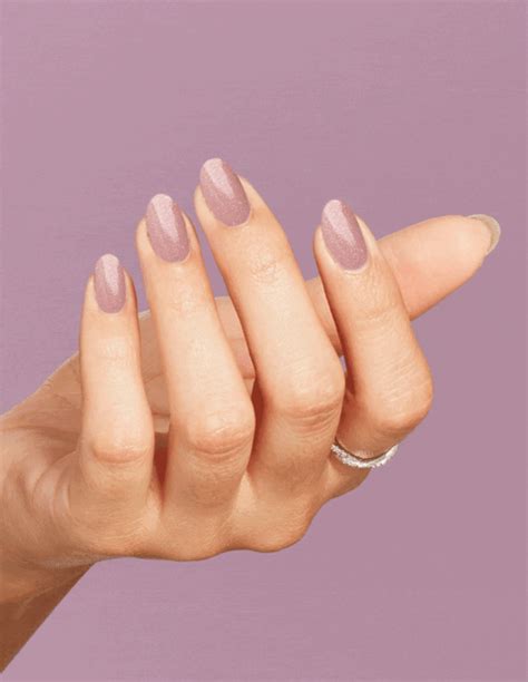 Join the winner circle with this shimmery rose quartz nail polish ...