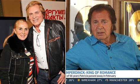 Engelbert Humperdinck, 85, says the death of his wife from Covid 'affected him pretty badly ...