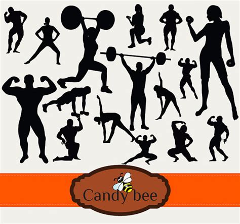 Free Exercise Silhouette Cliparts, Download Free Exercise Silhouette Cliparts png images, Free ...