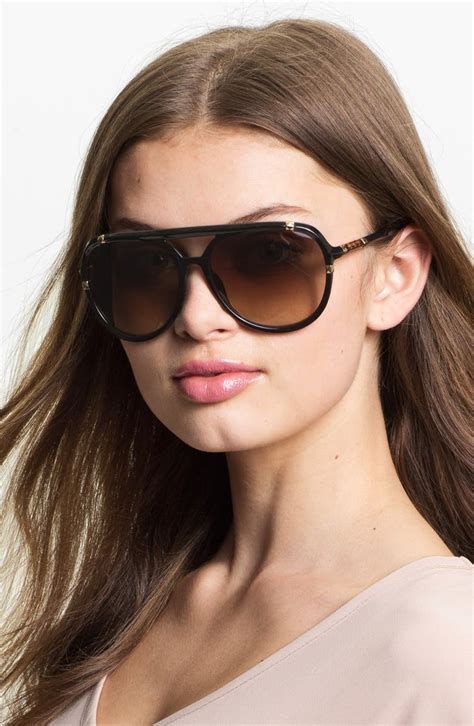 MICHAEL Michael Kors 'Jemma' 60mm Aviator Sunglasses | Nordstrom