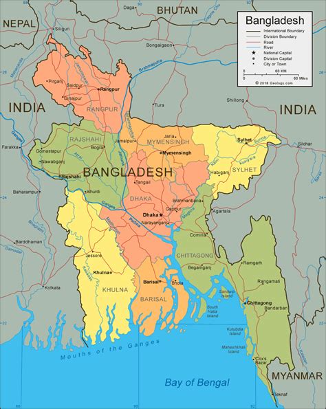 bangladesh-map | Asia map