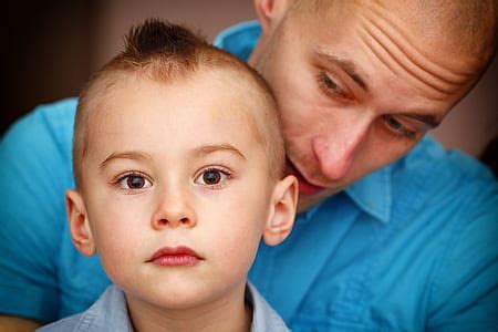 Royalty-Free photo: Adult and child in tunnel near city digital wallpaper | PickPik