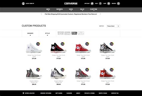 Website - Converse