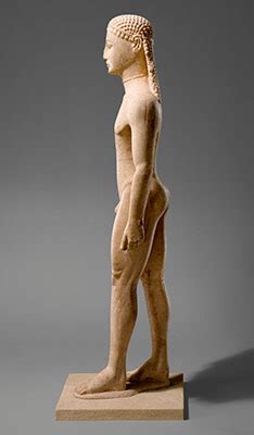 Marble statue of a kouros (youth) | Work of Art | Heilbrunn Timeline of Art History | The ...
