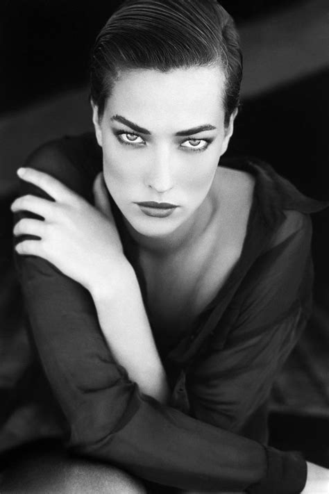 Tatjana Patitz | Tatjana patitz, Black and white portraits, Portrait