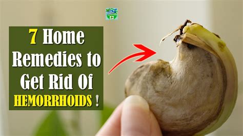 7 Home Remedies to Get Rid Of Hemorrhoids ! - YouTube