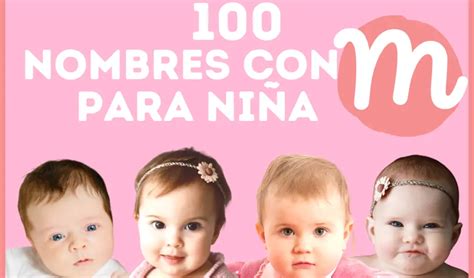 100 Nombres con M para niña, origen y significado - Poder Mamá