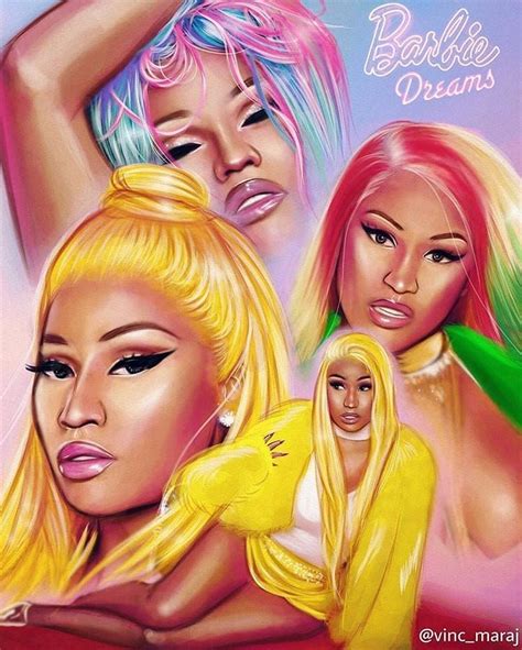 @nickiminaj_arts on Instagram: “Amazing art done by @vinc_maraj . . . . . . . . . . #nickiminaj ...