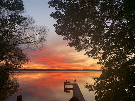 Sunset at Seneca lake. Our family getaway | Seneca lake, Family ...