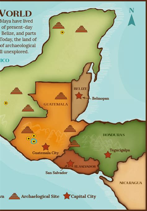 Ancient maya civilization map - bastatransfer