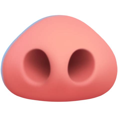 🐽 Pig Nose on Twitter Emoji Stickers 13.1