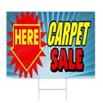 Carpet Sale Signs | SignsToYou.com