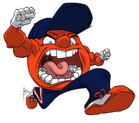 Orange mascot Otto charges ahead | Syracuse basketball