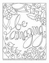 Be Amazing Coloring Page Illustrated By Smitha Katti  Printable sketch template
